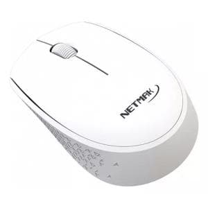 Mouse Inalambrico Netmak (NM-M680-W) Blanco