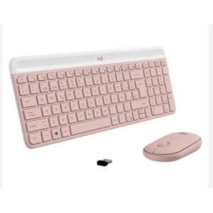 Teclado + Mouse Inalambrico Logitech MK470 Rosa (920-011312)