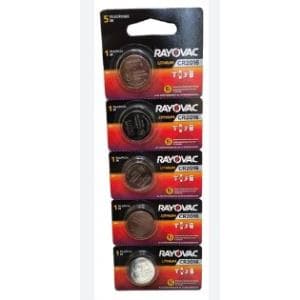 Pila Rayovac CR-2016 (CR2016-5CB 3V) X5