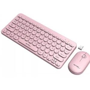 Teclado + Mouse Inalambrico Netmak Rosa (NM-KB850-P)