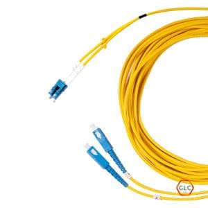 Patch Cord Fibra Optica GLC SC/PC-LC/PC SM 2MT Duplex (FO-1357)