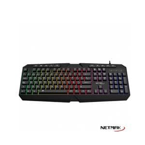 Teclado Gamer Retroiluminado Usb Multimedia Netmak (NM-X402)