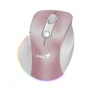 Mouse Inalambrico Bluetooth Genius Silent Mini Ergo 9000S Pro Pink (31030039403)