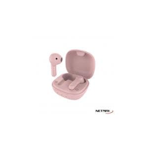 Auricular Bluetooth TWS Touch Netmak (NM-MIKO-P) Pink