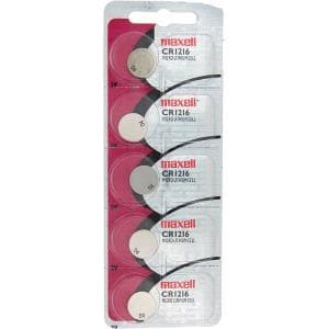 Pila Maxell CR1216 Blister x5 (BP X20)