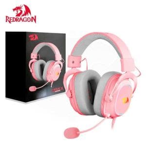 Auricular Gamer Redragon Zeus X Rosa (H510P-RGB)