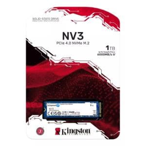 SSD "M.2" 1 Tb NV3 PCIe 4.0 Kingston NVMe (SNV3S/1000G)