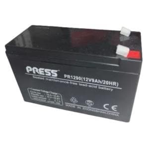 Bateria de Gel Recargable de 9A 12V PRESS (PR1290)