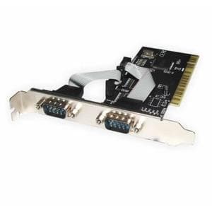 Placa PCI serie RS232 2 puertos Nisuta (NS-PLSE2)