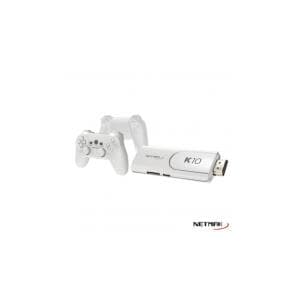 Mini Consola 4K Hdmi TV 40000 Juegos Netmak (NM-K10-W) Blanco
