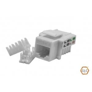 Jack GLC RJ45 Cat6e Blanco (CE-4033)