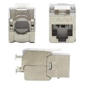 Jack Cat6 Keystone Blindado ReguVolt (RV-JACKSTP-6A)