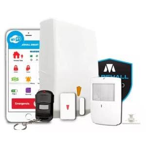 Kit de Alarma Marshall IP GO PLUS 1 Iris Pet RF/Marshall IP/1 Pulsar RF/1 Remo Cover/Bateria/Cartel
