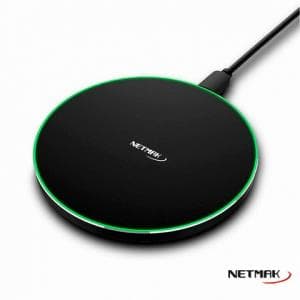 Base de Carga Inalambrica de 10W Netmak (NM-BC12)