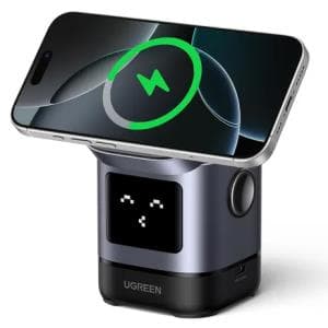 Cargador Inalambrico Magnetico Iphone+Airpods Ugreen (W709)