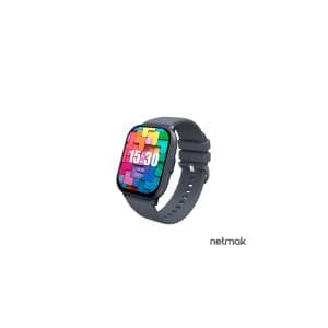 Smartwatch Bluetooth Amoled 2.04" 5.2 Netmak (NM-SPRINT-S) Gris