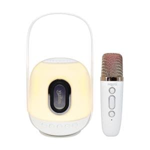 Parlante Bluetooth con Microfono y Lampara RGB Nisuta (NSPA36LK)