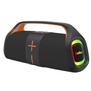 Parlante Kolke Inalambrico Boombox Luz RGB Negro (KPM-688) 630611