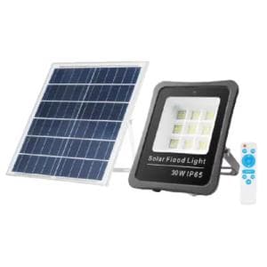 Reflector Solar 30w 2000lm c/control (QSOLA000007)