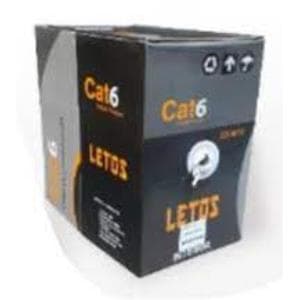 Cable UTP Letos Interior Cat6e X 305 Mts (LE-CA6i)
