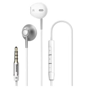 Auricular In-Ear Encok H06 c/microfono 3.5mm Blanco Baseus (A00130)