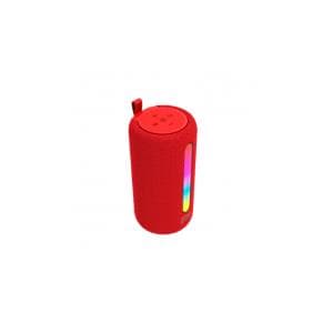 Parlante Bluetooth Muv Rojo 5w con Luz Netmak (NM-MUV-R)
