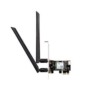 Placa de Red Pci-e D-Link WiFi 6 Ac1500 Dual Band 2 Antenas (DWA-X582)