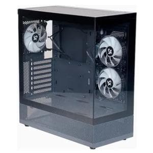 Gabinete Gamer Solarmax CM-B930-SF Negro Sin Fuente (IC04 202851 M)