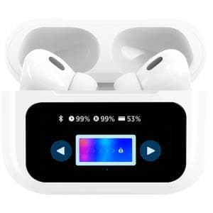 Auricular Inalambrico Intrauditivo TWS con Pantalla Kolke Blanco (KAB-719) 630741