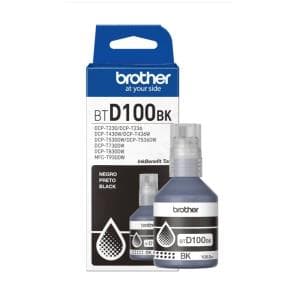Botella Tinta Brother X 108 Ml Negra BTD100BK