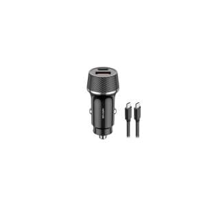 Cargador Doble p/Auto 48w Usb + Usb-C c/cable Netmak (NM-UCC14)