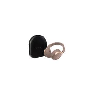 Auricular Bluetooth Tipo Vincha con Estuche Netmak (NM-ULTRA-G) Beige