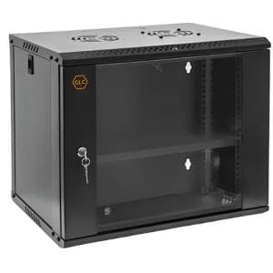 Rack 19'' 9U 450mm GLC Eco Mural (GLC-ECOMURAL-9U450) Negro
