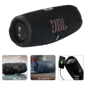 Parlante Bluetooth JBL CHARGE 5 Negro (JBLCHARGE5BLKAM)