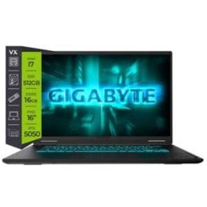 Notebook Gigabyte Gaming A16 I7-13620H/16GB DDR5/512GB SSD M.2/RTX 5050 8G/W11 Home 16" FHD (9RGA6I75THFHIK5LA000) Tecl LA