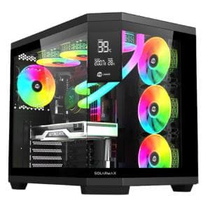 Gabinete Solarmax Gaming Case Without PSU (CM-B950S) Negro