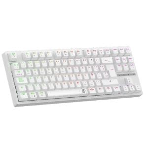 Teclado Gamer Mecanico TKL Tri-Modo Solarmax (GMKB88RW) Negro 23524H