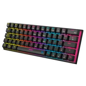 Teclado Gamer Mecanico USB Solarmax (GMKB76CB) Negro