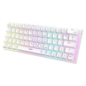 Teclado Gamer Mecanico USB Solarmax (GMKB76CW) Blanco