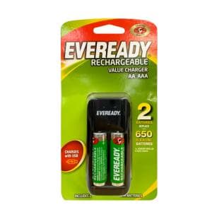 Cargador de Pila Eveready 2 AA/AAA (EV2PC5) 125-07047