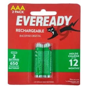 Pila Recargable AAA Everady RE12-BP2