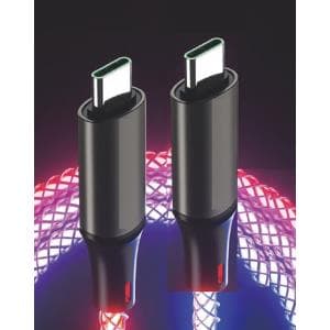 Cable USB a USB Tipo C RGB Optico 60w Int.Co (CP01-20-018)