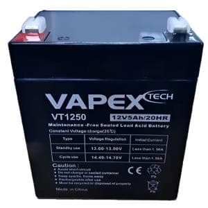 Bateria 12v 4A de Gel Vapex (VT1250)