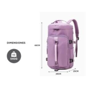 Mochila de Gimnasio Informal Lila (MOCH145V)