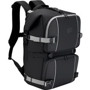 Mochila Moto Impermeable con Espacio Ropo Humeda (MOCH0400)