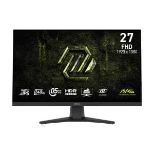 Monitor Gamer MSI MAG 272F X24 27" FHD 240Hz 0.5ms Flat 2xHDMI (3CE5)
