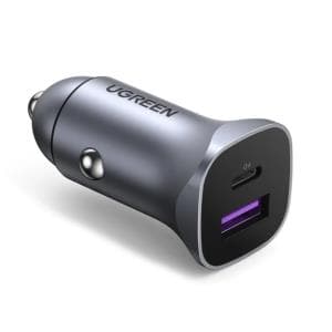 Cargador Para Auto Doble Puerto A+C PD30W + SCP22.5W Ugreen (CD130) 40858